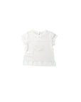 T-shirt bianca con stampa Winnie the Pooh Disney x Monnalisa