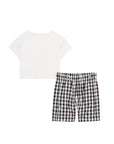 Completo t-shirt e pantaloncino con dettagli cuori Billieblush