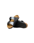 Sandali Arizona neri metallizzati Birkenstock
