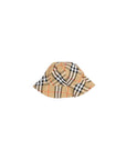 Completo beige con abito check Burberry