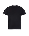 T-shirt nera con logo classico Moncler