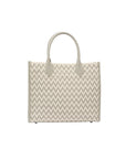 Borsa beige con dettagli logo Lanvin