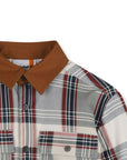 Camicia in flanella a quadri con dettagli logo Timberland