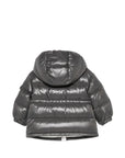 Giubbino Maire grigio baby con dettaglio patch Moncler