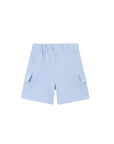 Bermuda cargo in felpa azzurro Palm Angels