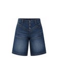 Bermuda in jeans con dettagli logo Chloé