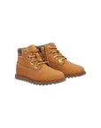 Stivali beige con logo Timberland laterale