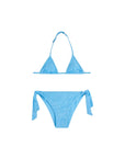 Costume bikini azzurro con dettagli Sundek
