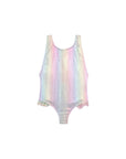 Costume multicolore con dettaglio fiocco Billieblush