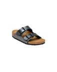 Sandali Arizona neri metallizzati Birkenstock