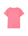 T-shirt fuxia con dettagli paillettes Billieblush
