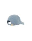 Cappello con visiera azzurro con logo Chloè