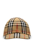 Cappello baseball con stampa check Burberry