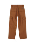 Pantalone cargo marrone con dettagli logo Timberland