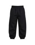 Pantalone jogging nero con stampa logo Givenchy a contrasto
