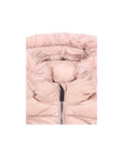 Giubbino rosa baby con pelliccia e dettaglio logo Colmar
