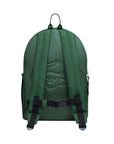 Zaino verde con dettaglio patch cucito Lacoste cucito frontale