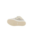 Scarpe beige con dettagli logo Lanvin