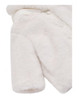 Giubbino Viona bianco baby con dettaglio patch Moncler
