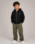 Pantalone verde con dettagli logo Givenchy cuciti sul retro