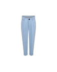 Pantalone azzurro con dettagli logo Boss