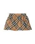 Gonna con fantasia check Burberry