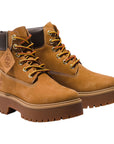 Stivali beige platform Timberland