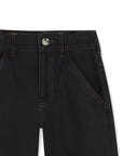 Jeans nero con dettagli Billieblush cuciti sul retro