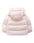 Giubbino Sharon rosa baby con dettaglio patch Moncler