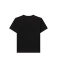T-shirt nera con dettagli logo Palm Angels