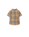 Camicia mezza manica check Burberry