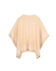 Mantella beige con dettaglio logo a intarsio Chloè