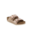 Sandali Arizona rosa metallizzati Birkenstock