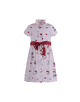 Abito bianco con stampa Hello Kitty Monnalisa