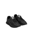 Scarpe nere con applicazione logo Dolce & Gabbana