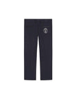 Pantalone blu classico con dettaglio cucito Dolce & Gabbana