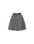 Gonna in tulle nera e bianca con dettaglio in metallo Dolce & Gabbana
