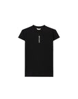 Abito nero con stampa logo Palm Angels