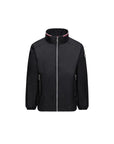 Giubbino Hilmi nero con dettagli logo Moncler