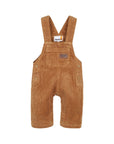 Salopette a costine mattone con dettagli logo Timberland