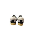 Scarpe grigie e nere con dettagli logo Fendi