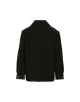 Giacca nera con patch cuciti logo Givenchy
