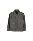 Giacca grigia con dettagli logo Givenchy