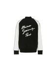 Felpa modello college bianco e nero Givenchy