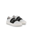 Scarpe bianche in pelle con dettaglio logo Givenchy