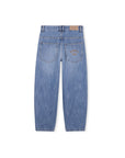 Jeans blu con dettagli cuciti logo Givenchy