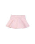 Pantaloncino in felpa rosa con logo cucito Givenchy