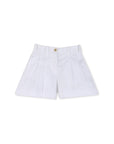 Pantaloncino bianco con dettagli logo Givenchy