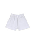 Pantaloncino bianco con dettagli logo Givenchy