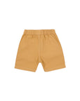 Bermuda ocra con patch logo Timberland